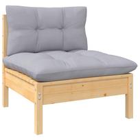 lauko baldai 8 vietu - Lauko baldų komplektas VLX Garden Lounge Set 3096039, pilkas/rudas, 8 vietų - 6 nuotrauka