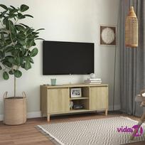 TV staliukas VLX Sonoma Oak 805962, smėlio, 1035 mm x 350 mm x 500 mm