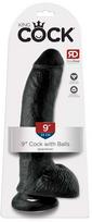 King Cock 9 dildo Semis (juodas)