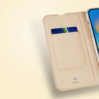 telefono deklas iphone 14 pro max - Dux Ducis Skin Pro Apple iPhone 14 Plus auksinis - 9 nuotrauka