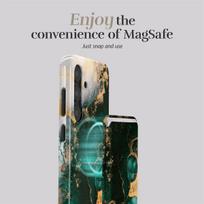 holderai - MIO Green Marble Magsafe Case Compatible Card Holder - 1 nuotrauka