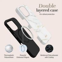 samsung s25 5g - MIO White Marble Magsafe Case Compatible for Samsung S25  5G - 1 nuotrauka