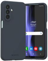 Mercury Silicone Case Samsung A266 A26 5G tamsiai mėlynas
