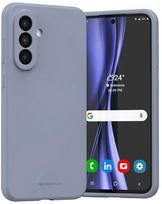 samsung galaxy a36 deklas - Mercury Silicone Case Samsung A366 A36 5G levandos pilka - 1 nuotrauka