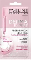 Veido kaukė Eveline Derma Expert Banquet - regeneration and lifting, 8 ml