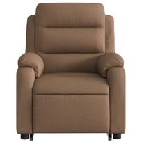 fotelis atsistoti - Atlošiamas krėslas VLX Stand-Up 329703, rudas, 89 cm x 70 cm x 103.5 cm - 8 nuotrauka
