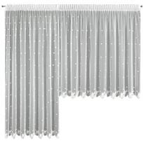 Eurofirany FIR/DEK/ROSE/NAT 400x160 cm, baltos (White)