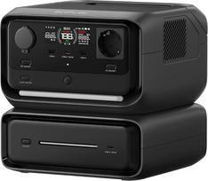 nesiojamasis elektros - EcoFlow RIVER 3 Max 572Wh Juoda (Black) - 1 nuotrauka