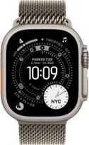apple watch milanese loop - Apple Watch Ultra 3 GPS + Cellular 49mm Natural Titanium Case with Natural Titanium Milanese Loop - Large - 2 nuotrauka