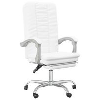 atlosiami foteliai - Atlošiama biuro kėdė CHRVXL349702, balta (White) - 2 nuotrauka