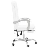 atlosiami foteliai - Atlošiama biuro kėdė CHRVXL349702, balta (White) - 4 nuotrauka