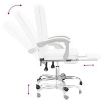 atlosiami foteliai - Atlošiama biuro kėdė CHRVXL349702, balta (White) - 8 nuotrauka