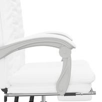 atlosiami foteliai - Atlošiama biuro kėdė CHRVXL349702, balta (White) - 9 nuotrauka