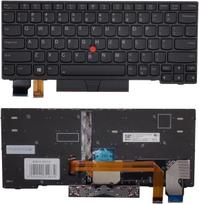 Klaviatūra LENOVO Thinkpad X13, su pašvietimu, su trackpoint, US