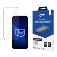 air iphone stikliukas - LCD apsauginis stikliukas 3mk Hard Glass Max Lite Apple iPhone Air juodas - 1 nuotrauka
