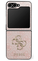 flip 7 deklas - Guess Big 4G Logo Classic Logo dėklas skirtas Samsung Galaxy Z Flip 7 - Rožinė (Pink) - 1 nuotrauka