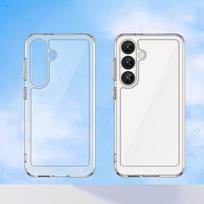 remantuoja telefonus - Hurtel Outer Space dėklas su Gelio Rėmeliu skirtas Google Pixel 10 5G - Skaidrus (Transparent) - 1 nuotrauka