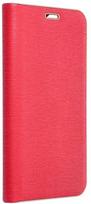 LUNA Book Gold dėklas skirtas HUAWEI Mate 20 Lite Raudonas (Red)
