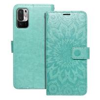 telefonas poco - Forcell MEZZO Book Case for Xiaomi POCO M3 Pro - Žalia (Green) - 1 nuotrauka