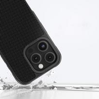AmazingThing Titan Max Case with 600D Aramid Fibers for Apple iPhone 16 Pro - Juodas (Black)
