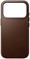nomad iphone 16 - Nomad Traditional Leather Case - Rudas (Brown) - iPhone 17 Pro - 1 nuotrauka