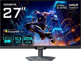 monitorius 27 - Gigabyte M27UP 27", Juodas (Black), 4K, 320Hz - 1 nuotrauka