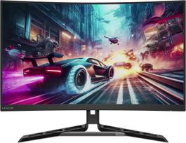lenktas monitorius - Lenovo Legion R32qc-30 31.5", QHD, VA, 180Hz, lenktas, juodas (Black) - 1 nuotrauka
