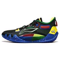 Li Ning Jimmy Butler 1 Basketball Shoes Men Sneakers Black Green Yellow ABAS163-4 44⅓