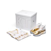 Anta KT8 Gold Blooded High-Top Basketball Shoes Men Basketball Shoes White 112241101S-1 44.5