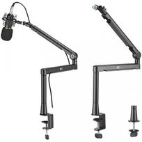 mikrofono stovas - Maclean NanoRS RS471 Mikrofono Stovo Laikiklis, Aliuminis - 1 nuotrauka