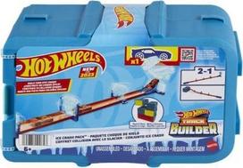 hot wheels trasos - Mattel Hot Wheels Track Builder Ledo kelias, HKX40 - 1 nuotrauka