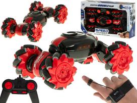 Speed Pioneer RC automobilis Stunt Car 360, Raudonas (Red)