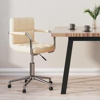 Biuro kėdė VLX Swivel Office 330393, kreminė