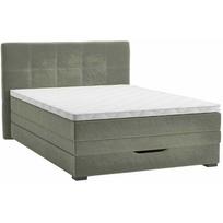 Kontinentinė lova JEEP 120x200 cm, smėlio (Beige)