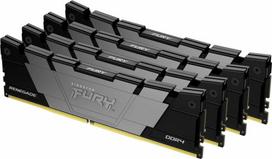 ram ddr4 8gb fury - Kingston Fury Renegade, DDR4, 32 GB (4x8GB), 3600 MHz, CL16 - 1 nuotrauka