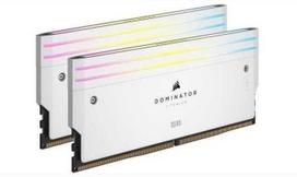 Corsair Dominator Titanium RGB DDR5 32GB (2x16GB) 7000MHz CL34 Baltas (White)