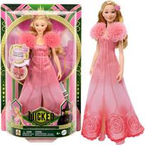 mattel wicked - Mattel Dainuojanti Glinda kolekcinė lėlė iš WICKED, Rožinė (Pink) ZA6068 - 1 nuotrauka