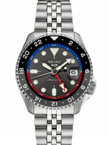 sidabrinis laikrodis - SEIKO 5 SPORTS SSK001K1 Su Dėžute (With Box) - 1 nuotrauka