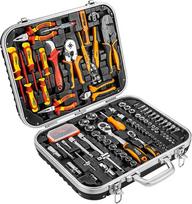elektriko dirzas - NEO TOOLS 01-310-1 Elektriko lagaminas 108 vnt. - 1 nuotrauka