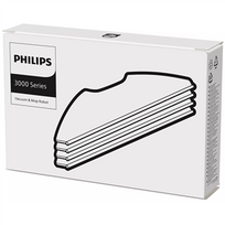 philips dulkiu siurblys - Philips 3000 Series, 4 vnt. - Šluostės robotui dulkių siurbliui - 1 nuotrauka