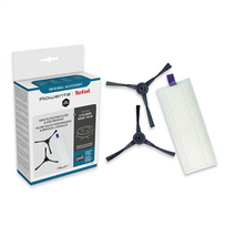 Tefal X-Plorer S130, RG90 - EPA filtras   šoniniai šepetėliai