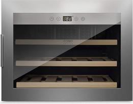 saldytuvai vyno - Caso WineSafe 18 EB Inox - 6 nuotrauka