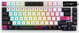 asus azoth - ASUS ROG Azoth X Mechaninė Belaidė Klaviatūra, Balta (White) - 1 nuotrauka