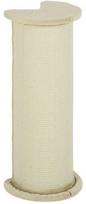 draskykle stulpas - PawHut draskyklė katėms, 85 cm, kreminė/balta (Cream/White) - 1 nuotrauka