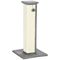PawHut draskyklė katėms su kamuoliuku, 81 cm, pilka/kremine (Grey/Cream)