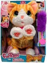 Hasbro FURREAL Interaktyvi letenėlėmis minkanti katytė Bella (ruda)