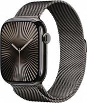 apple watch series 10 46mm - Apple Watch Series 10 GPS + Cellular 46mm Slate Titanium Case with Slate Milanese Loop - S/M - 1 nuotrauka