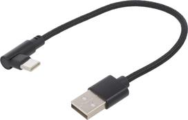 usb c angled - GEMBIRD CC-USB2-AMCML-0.2M - 1 nuotrauka
