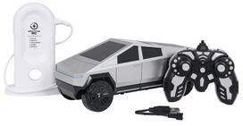 RoGer RC automodelis Tesla Cybertruck su įkrovimo stotimi