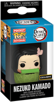FUNKO POP! Raktų pakabutis: Demon Slayer - Nezuko Kamado